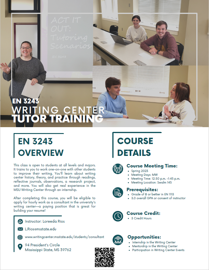 a Consultant Writing Center